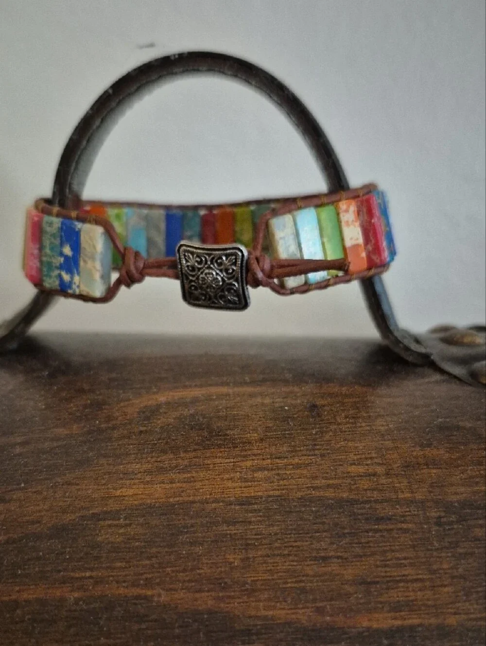 Multicolor Beaded Wrap Bracelet